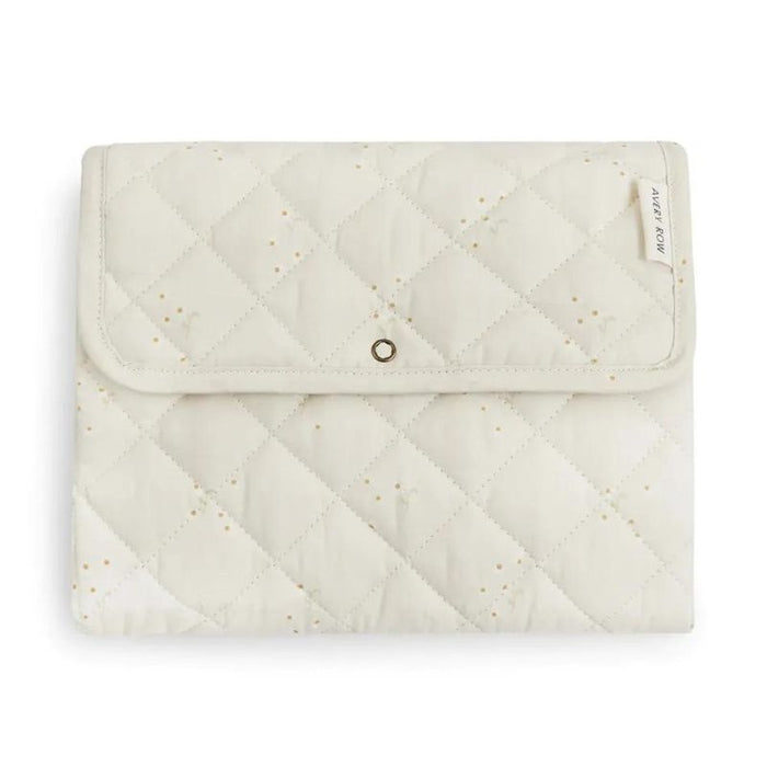 Organic Baby Travel Changing Mat by Avery Row at $49.99! Shop now at Nestled by Snuggle Bugz for Nursery & Décor.
