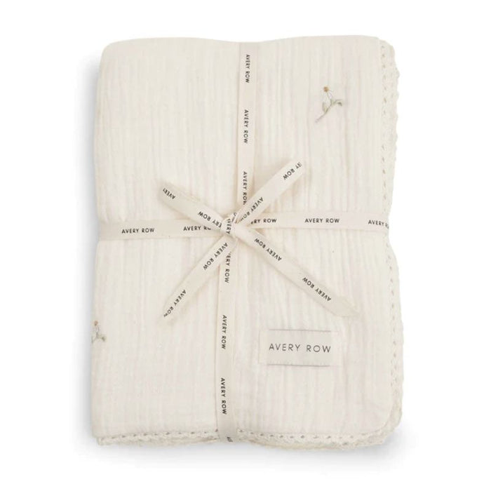 Muslin Blanket by Avery Row at $69.99! Shop now at Nestled by Snuggle Bugz for Nursery & Décor.