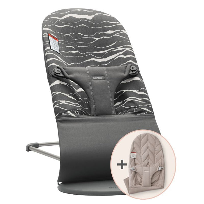 Bouncer Bliss with Extra Seat Fabric Bundle by BabyBjorn at $259.99! Shop now at Nestled by Snuggle Bugz for Gear.