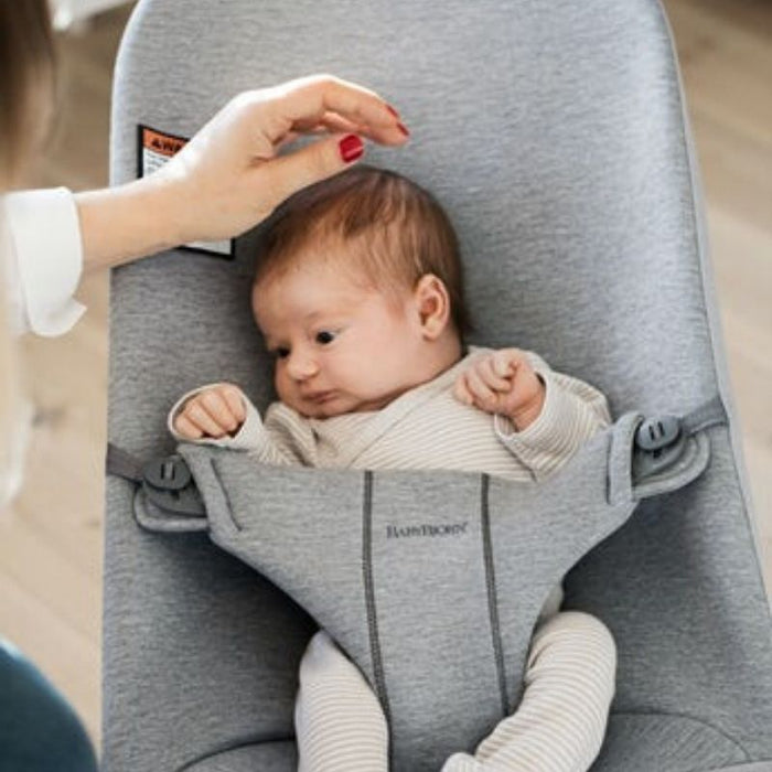 Bouncer Bliss - 3D Jersey by BabyBjorn at $223.99! Shop now at Nestled by Snuggle Bugz for Gear.