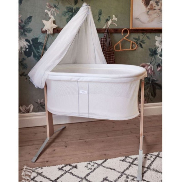 Cradle Bundle With Fitted Sheet & Canopy by BabyBjorn at $449.99! Shop now at Nestled by Snuggle Bugz for Nursery & Décor.