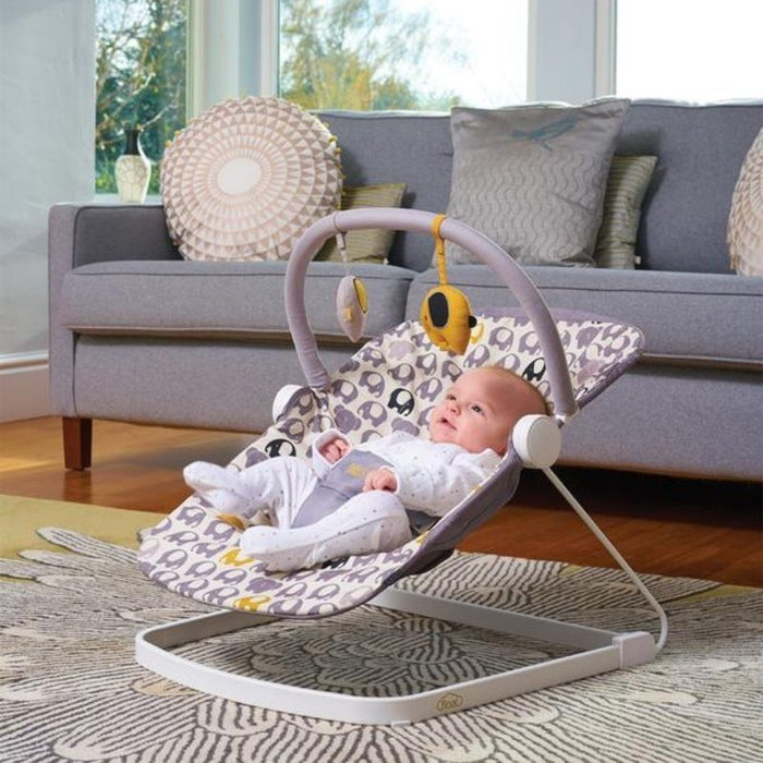 Float Bouncer - Ellie Elephant by BabaBing at $69.99! Shop now at Nestled by Snuggle Bugz for Gear.