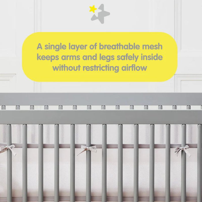 Breathable Mesh Crib Liner by BreathableBaby at $44.99! Shop now at Nestled by Snuggle Bugz for Nursery & Décor.