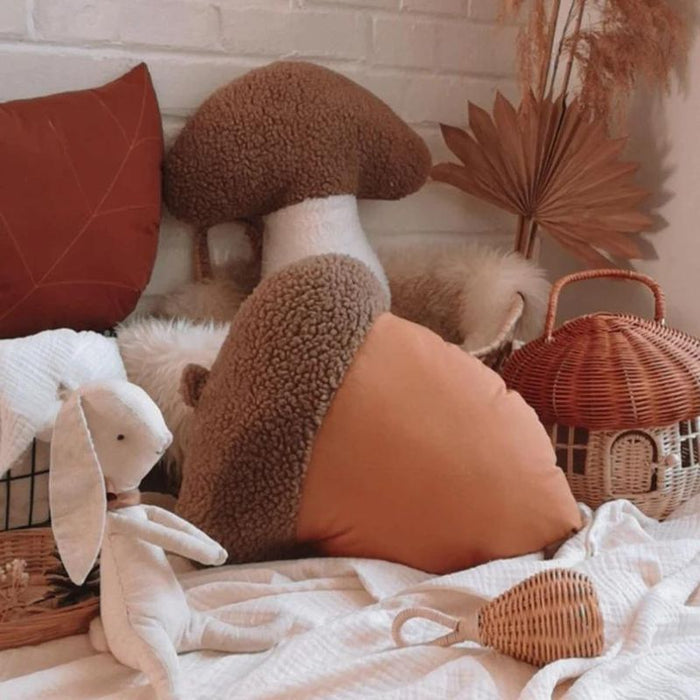 Acorn Pillow by The Butter Flying at $41.99! Shop now at Nestled by Snuggle Bugz for Nursery & Décor.
