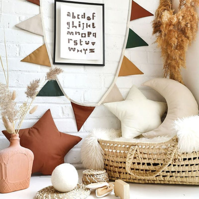 Bunting Garland by The Butter Flying at $41.99! Shop now at Nestled by Snuggle Bugz for Nursery & Décor.