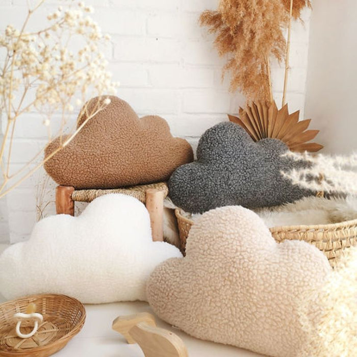 Sherpa Cloud Pillow by The Butter Flying at $51.99! Shop now at Nestled by Snuggle Bugz for Nursery & Décor.
