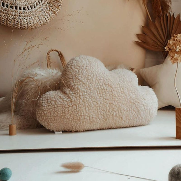 Sherpa Cloud Pillow by The Butter Flying at $51.99! Shop now at Nestled by Snuggle Bugz for Nursery & Décor.