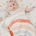 Little Sunshine Rainbow Throw by Bunnies By The Bay at $47.88! Shop now at Nestled by Snuggle Bugz for Nursery & Décor.