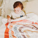 Little Sunshine Rainbow Throw by Bunnies By The Bay at $47.88! Shop now at Nestled by Snuggle Bugz for Nursery & Décor.