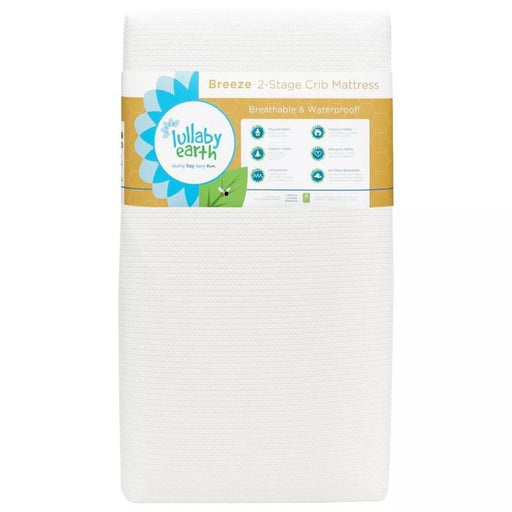 Breeze Air Crib & Toddler Mattress - 2 Stage by Lullaby Earth at $388.99! Shop now at Nestled by Snuggle Bugz for Nursery & Décor.