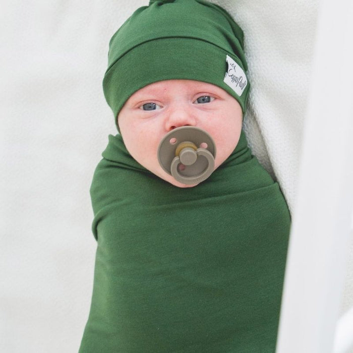 Knit Swaddle Blanket by Copper Pearl at $31.88! Shop now at Nestled by Snuggle Bugz for Nursery & Decor.