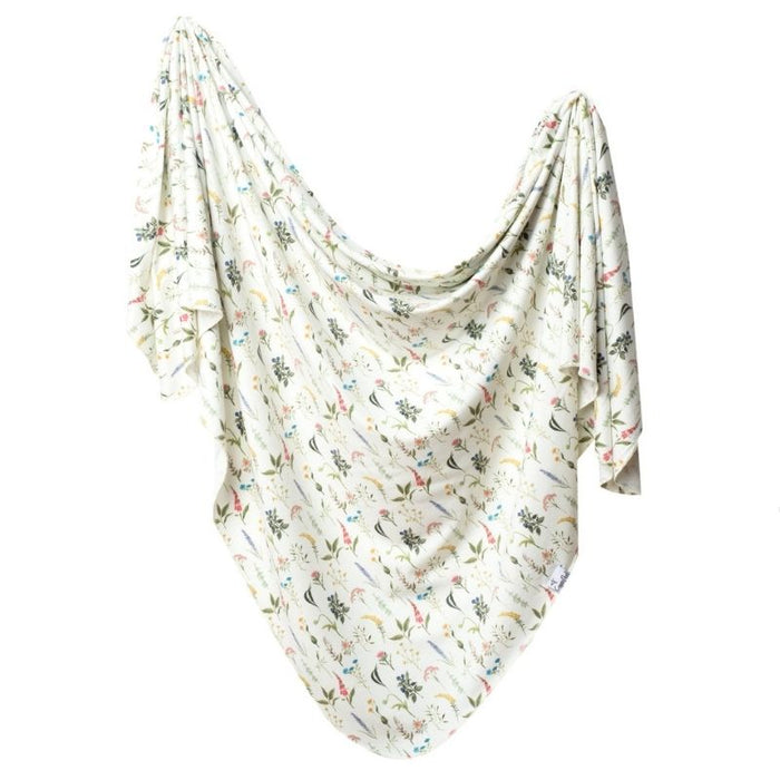 Knit Swaddle Blanket by Copper Pearl at $31.88! Shop now at Nestled by Snuggle Bugz for Nursery & Decor.