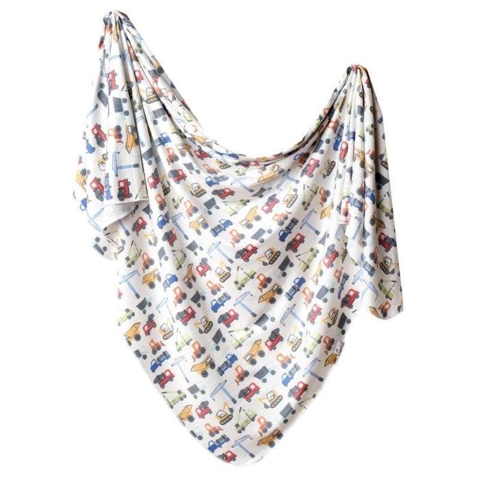 Knit Swaddle Blanket by Copper Pearl at $31.88! Shop now at Nestled by Snuggle Bugz for Nursery & Decor.