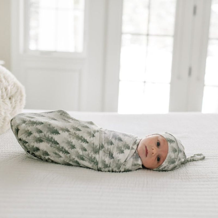 Knit Swaddle Blanket by Copper Pearl at $31.88! Shop now at Nestled by Snuggle Bugz for Nursery & Decor.
