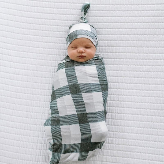 Knit Swaddle Blanket by Copper Pearl at $31.88! Shop now at Nestled by Snuggle Bugz for Nursery & Decor.