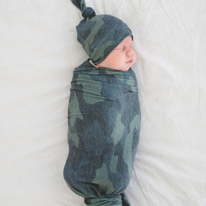 Knit Swaddle Blanket by Copper Pearl at $31.88! Shop now at Nestled by Snuggle Bugz for Nursery & Decor.