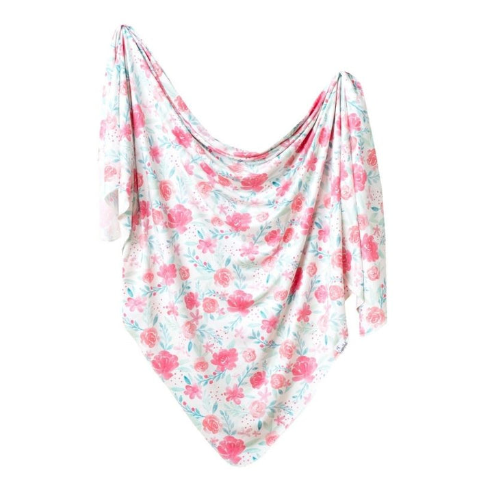 Knit Swaddle Blanket by Copper Pearl at $31.88! Shop now at Nestled by Snuggle Bugz for Nursery & Decor.