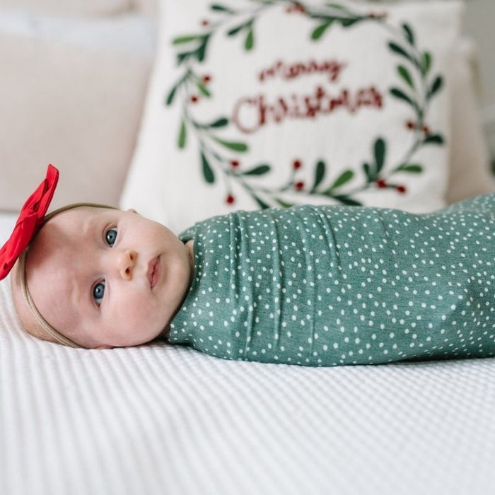 Knit Swaddle Blanket by Copper Pearl at $31.88! Shop now at Nestled by Snuggle Bugz for Nursery & Decor.