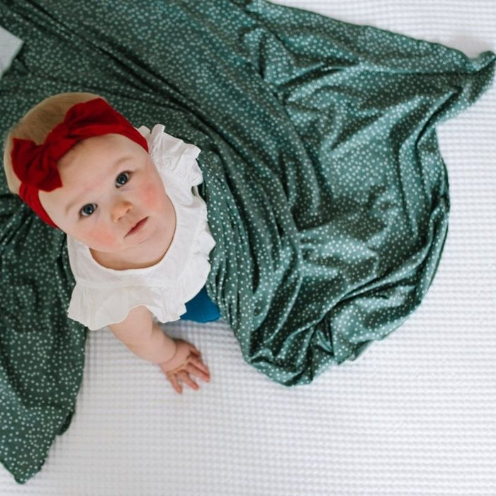Knit Swaddle Blanket by Copper Pearl at $31.88! Shop now at Nestled by Snuggle Bugz for Nursery & Decor.