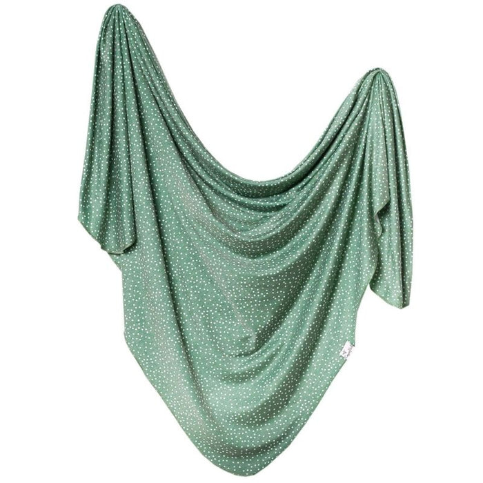 Knit Swaddle Blanket by Copper Pearl at $31.88! Shop now at Nestled by Snuggle Bugz for Nursery & Decor.