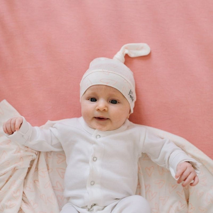 Knit Swaddle Blanket by Copper Pearl at $31.88! Shop now at Nestled by Snuggle Bugz for Nursery & Decor.
