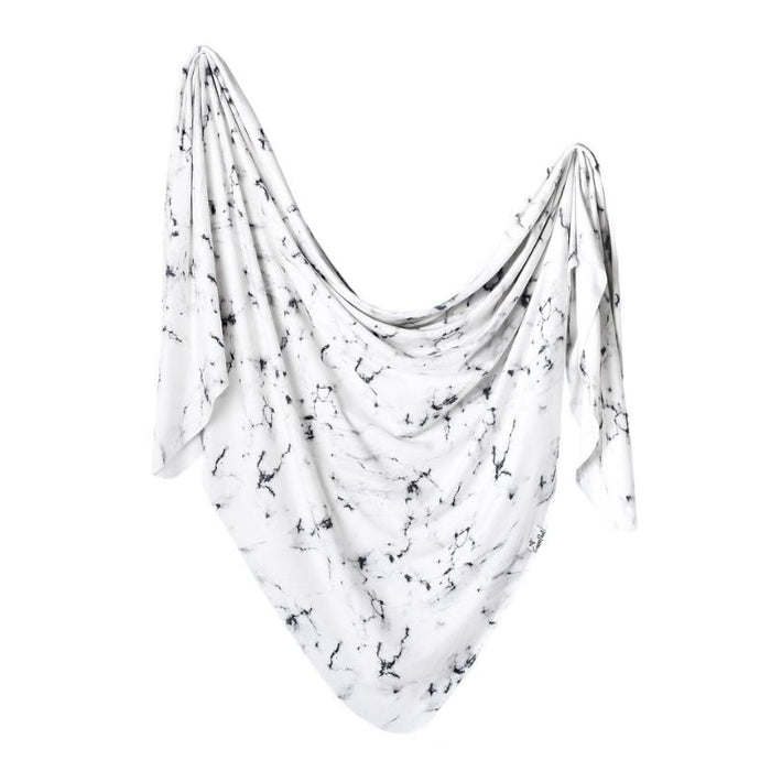 Knit Swaddle Blanket by Copper Pearl at $31.88! Shop now at Nestled by Snuggle Bugz for Nursery & Decor.