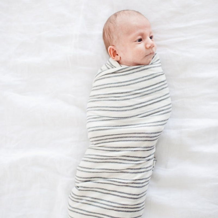 Knit Swaddle Blanket by Copper Pearl at $31.88! Shop now at Nestled by Snuggle Bugz for Nursery & Decor.