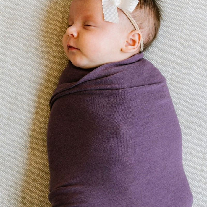Knit Swaddle Blanket by Copper Pearl at $31.88! Shop now at Nestled by Snuggle Bugz for Nursery & Decor.
