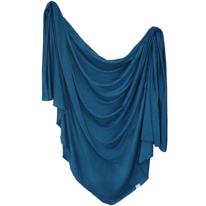 Knit Swaddle Blanket by Copper Pearl at $31.88! Shop now at Nestled by Snuggle Bugz for Nursery & Decor.