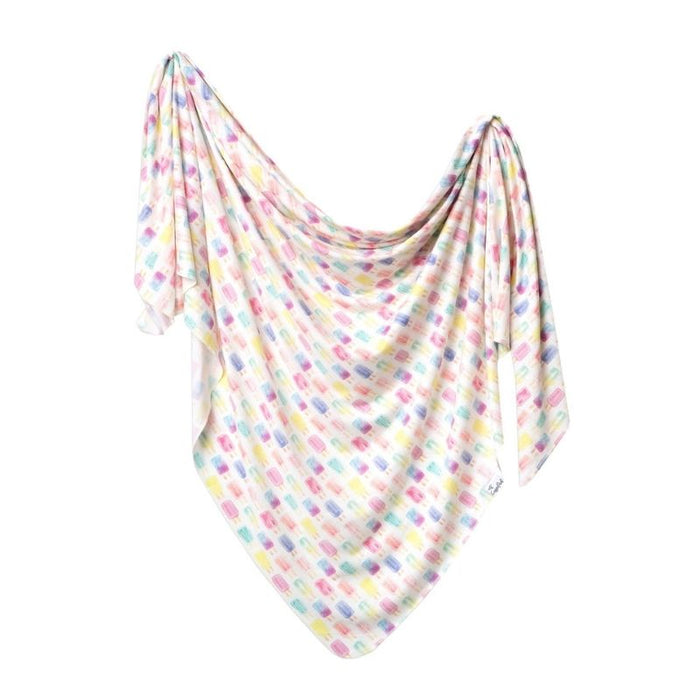 Knit Swaddle Blanket by Copper Pearl at $31.88! Shop now at Nestled by Snuggle Bugz for Nursery & Decor.