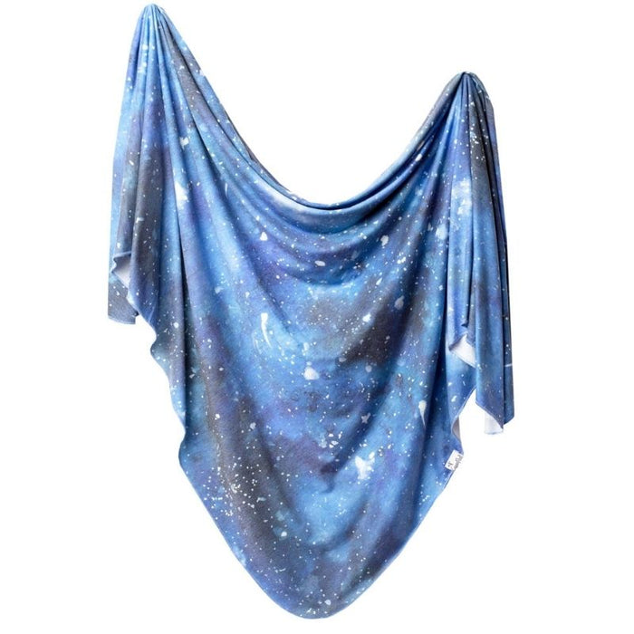 Knit Swaddle Blanket by Copper Pearl at $31.88! Shop now at Nestled by Snuggle Bugz for Nursery & Decor.