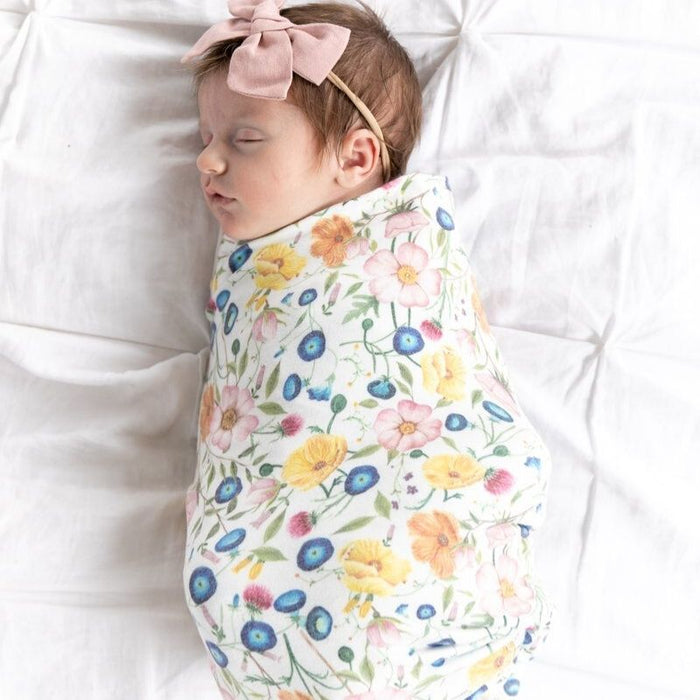 Knit Swaddle Blanket by Copper Pearl at $31.88! Shop now at Nestled by Snuggle Bugz for Nursery & Decor.