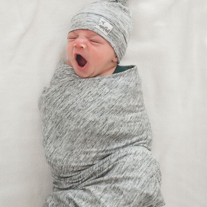 Knit Swaddle Blanket by Copper Pearl at $31.88! Shop now at Nestled by Snuggle Bugz for Nursery & Decor.