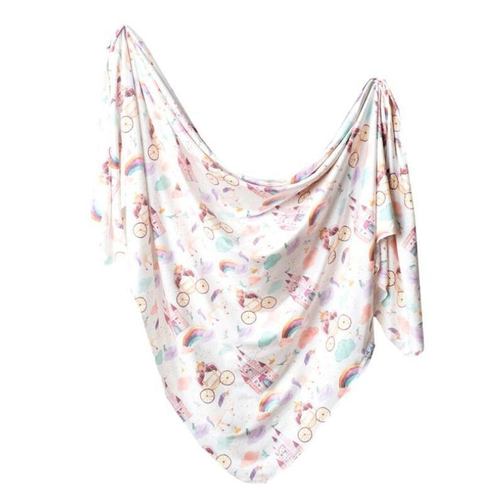Knit Swaddle Blanket by Copper Pearl at $31.88! Shop now at Nestled by Snuggle Bugz for Nursery & Decor.