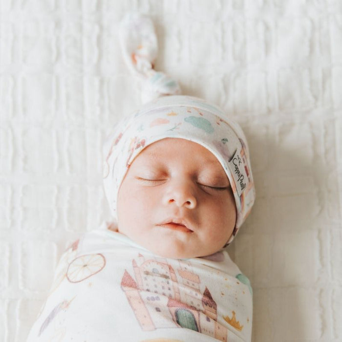 Knit Swaddle Blanket by Copper Pearl at $31.88! Shop now at Nestled by Snuggle Bugz for Nursery & Decor.