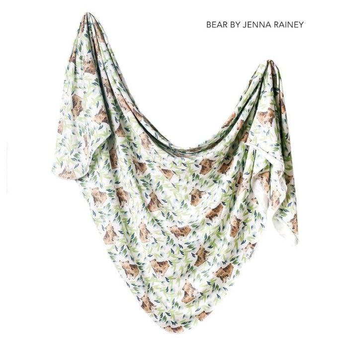 Knit Swaddle Blanket by Copper Pearl at $31.88! Shop now at Nestled by Snuggle Bugz for Nursery & Decor.