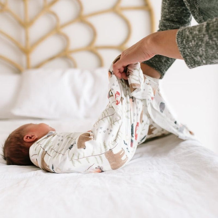 Knit Swaddle Blanket by Copper Pearl at $31.88! Shop now at Nestled by Snuggle Bugz for Nursery & Decor.