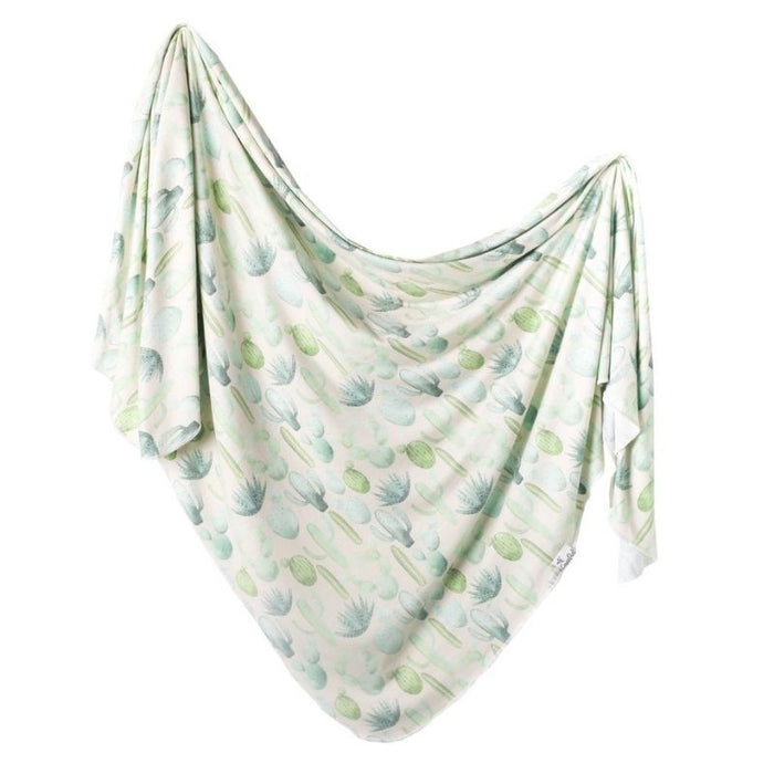 Knit Swaddle Blanket by Copper Pearl at $31.88! Shop now at Nestled by Snuggle Bugz for Nursery & Decor.