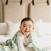 Knit Swaddle Blanket by Copper Pearl at $31.88! Shop now at Nestled by Snuggle Bugz for Nursery & Decor.