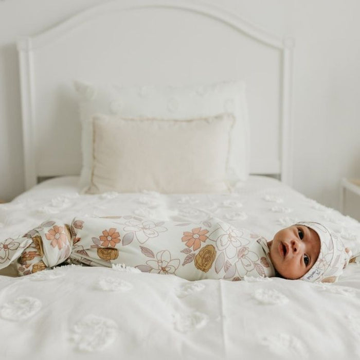 Knit Swaddle Blanket by Copper Pearl at $31.88! Shop now at Nestled by Snuggle Bugz for Nursery & Decor.