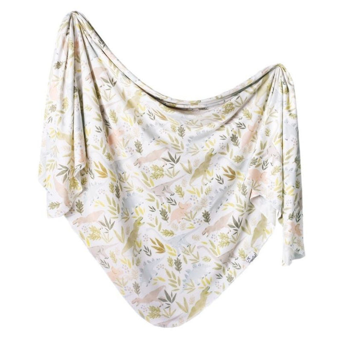 Knit Swaddle Blanket by Copper Pearl at $31.88! Shop now at Nestled by Snuggle Bugz for Nursery & Decor.