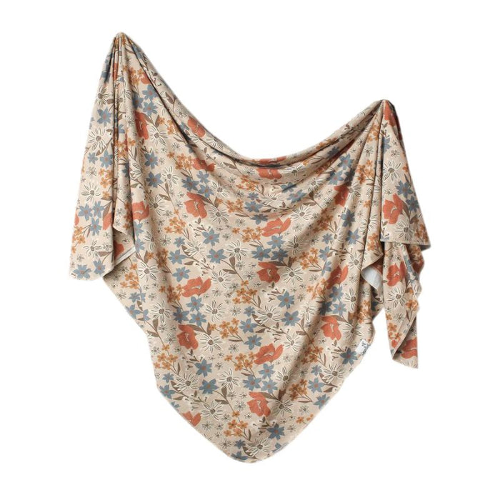Knit Swaddle Blanket by Copper Pearl at $31.88! Shop now at Nestled by Snuggle Bugz for Nursery & Decor.