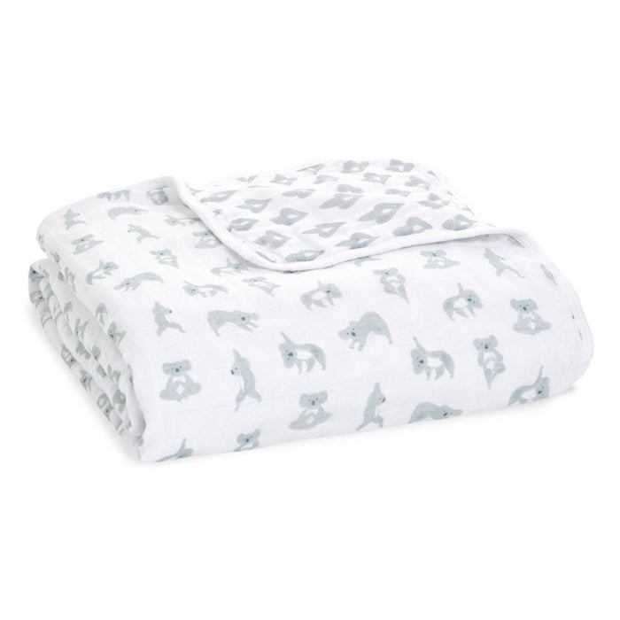 Cotton Muslin Dream Blankets by Aden & Anais at $58.99! Shop now at Nestled by Snuggle Bugz for Nursery & Décor.