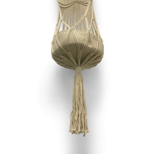 Macrame Hanging Toy Basket by Finn and Emma at $69.99! Shop now at Nestled by Snuggle Bugz for Nursery & Décor.