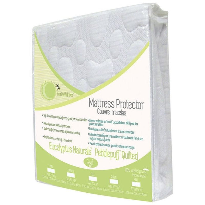 Natural Tencel Mattress Cover by Forty Winks at $39.99! Shop now at Nestled by Snuggle Bugz for Nursery & Décor.