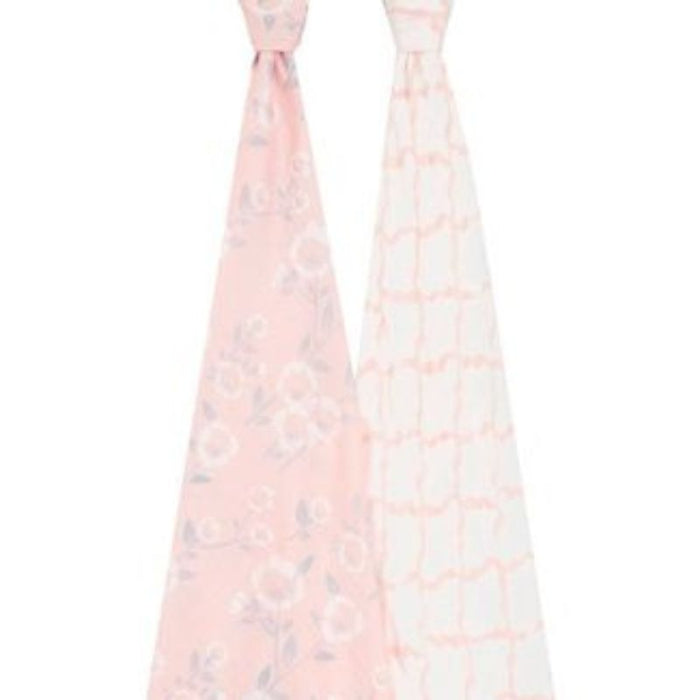 Essentials Silky Soft Muslin Swaddle - 2 Pack by Aden & Anais at $23.99! Shop now at Nestled by Snuggle Bugz for Nursery & Decor.