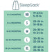 SleepSack Winter Weight 2.5 TOG by HALO at $46.99! Shop now at Nestled by Snuggle Bugz for Nursery & Decor.