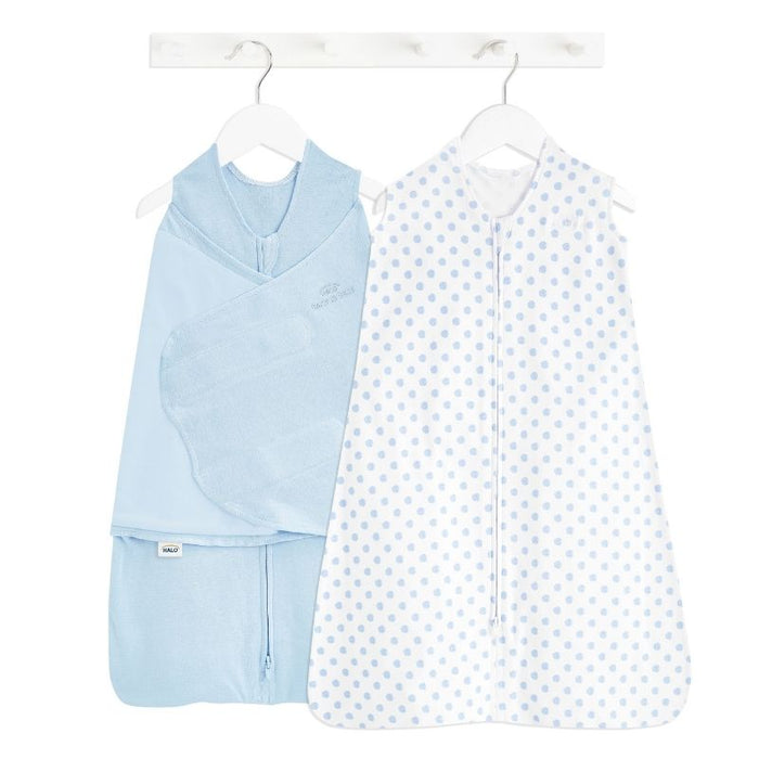 Swaddle & Sleepsack Gift Set by HALO at $64.99! Shop now at Nestled by Snuggle Bugz for Nursery & Decor.