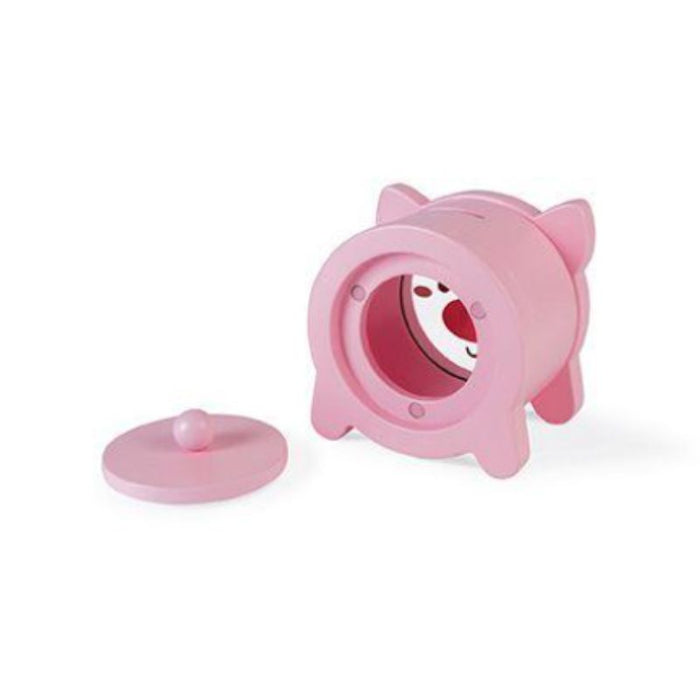 PIGGY BANK by Janod at $34.99! Shop now at Nestled by Snuggle Bugz for Nursery & Décor.