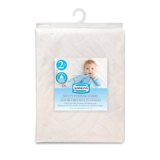 2 Pack Pinsonic Multi-Purpose Crib Liners by Sealy at $12.99! Shop now at Nestled by Snuggle Bugz for Nursery & Décor.